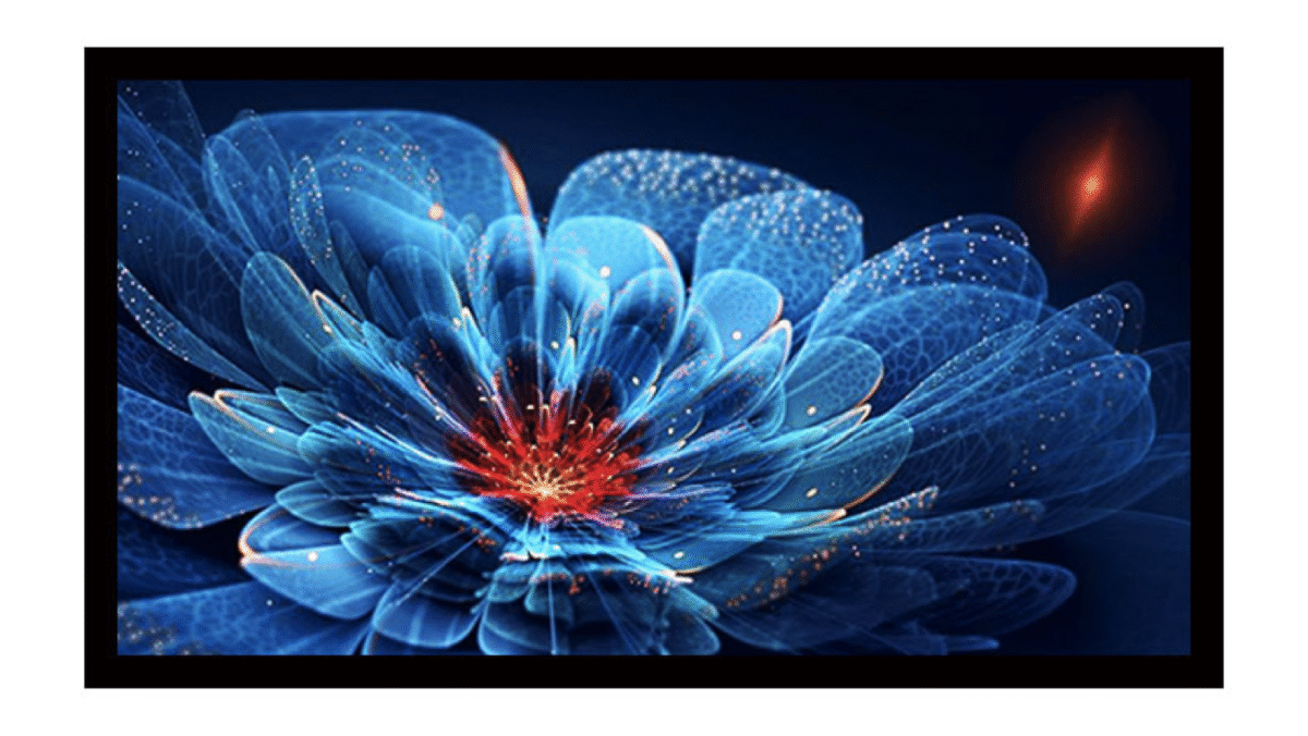 Snowhite Ecran de projection Fixe 4K 150″ 16:9