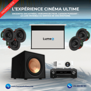 Pack Home Cinéma invisible 5.1