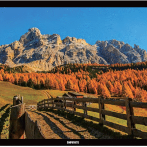 Snowhite Ecran de projection Fixe 4K Transonore 120″ 16:9