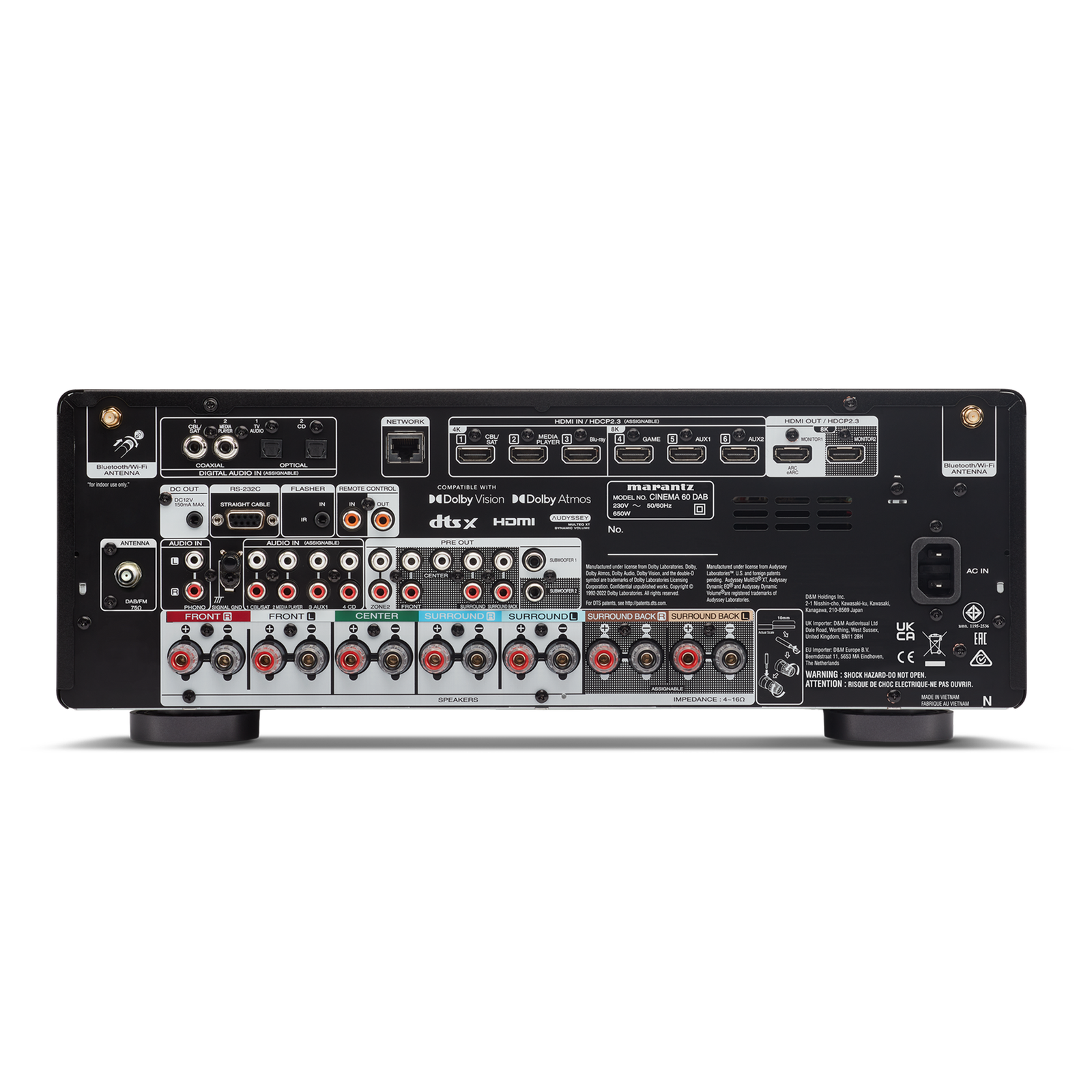 Amplificateur HC Marantz CINEMA60DAB Black - Image 2