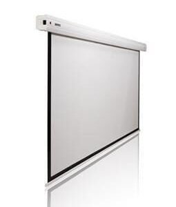 Snowhite Ecran de projection motorisé avec télécommande 100″ 16:9