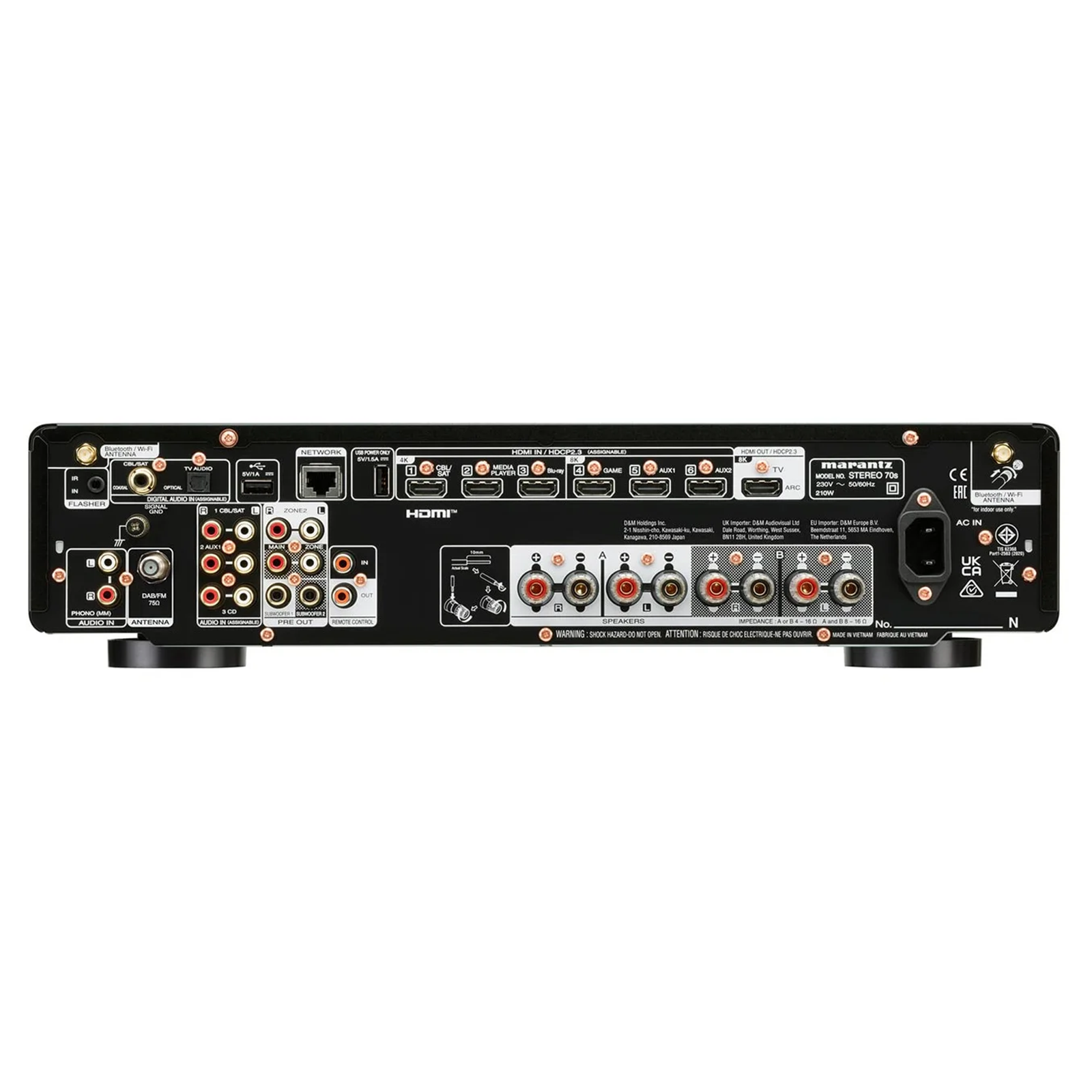 Amplificateur Hifi Marantz AV Stereo70S Black - Image 2