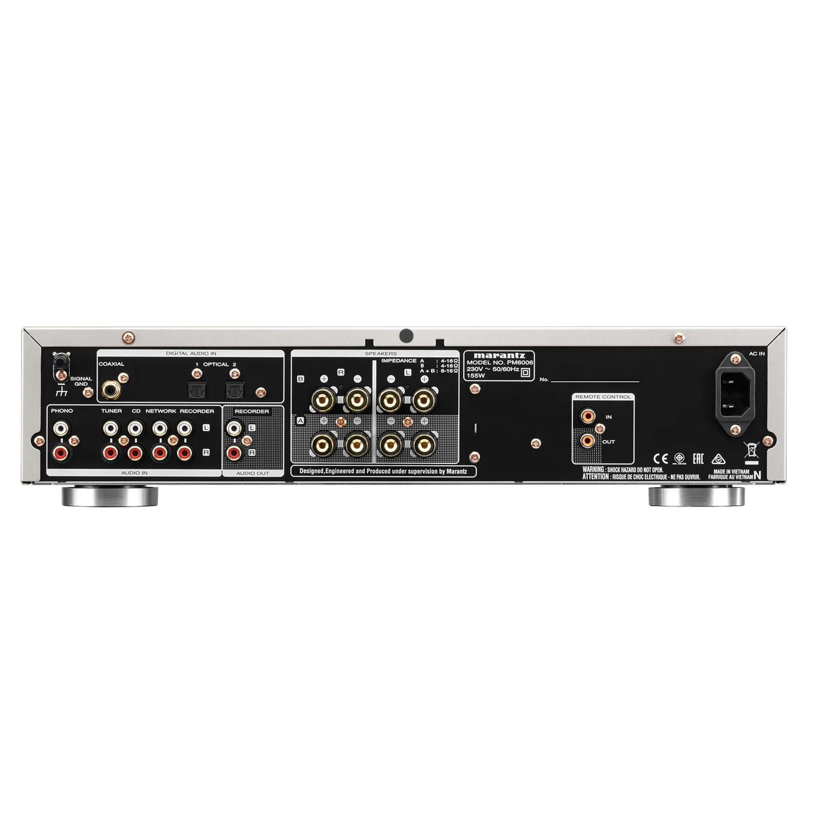 Amplificateur stéréo intégré Marantz PM6007 Silver Gold - Image 2