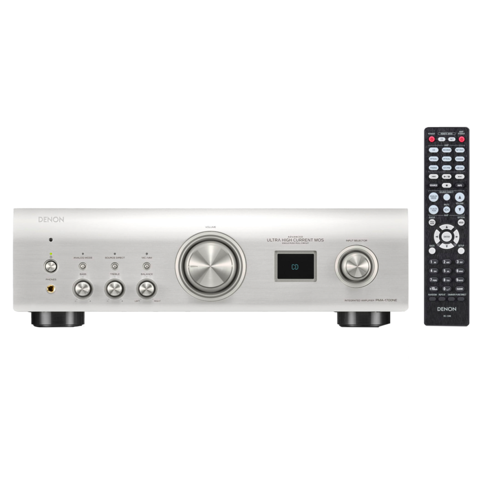 Amplificateur stéreo DENON PMA1700NE Premium Silver