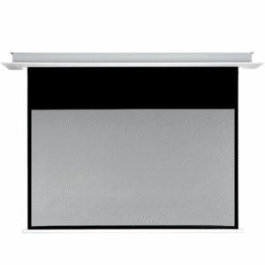 Lumeo Cinema Vault : Ecran de projection Motorisé, Encastrable 120″ 16/9