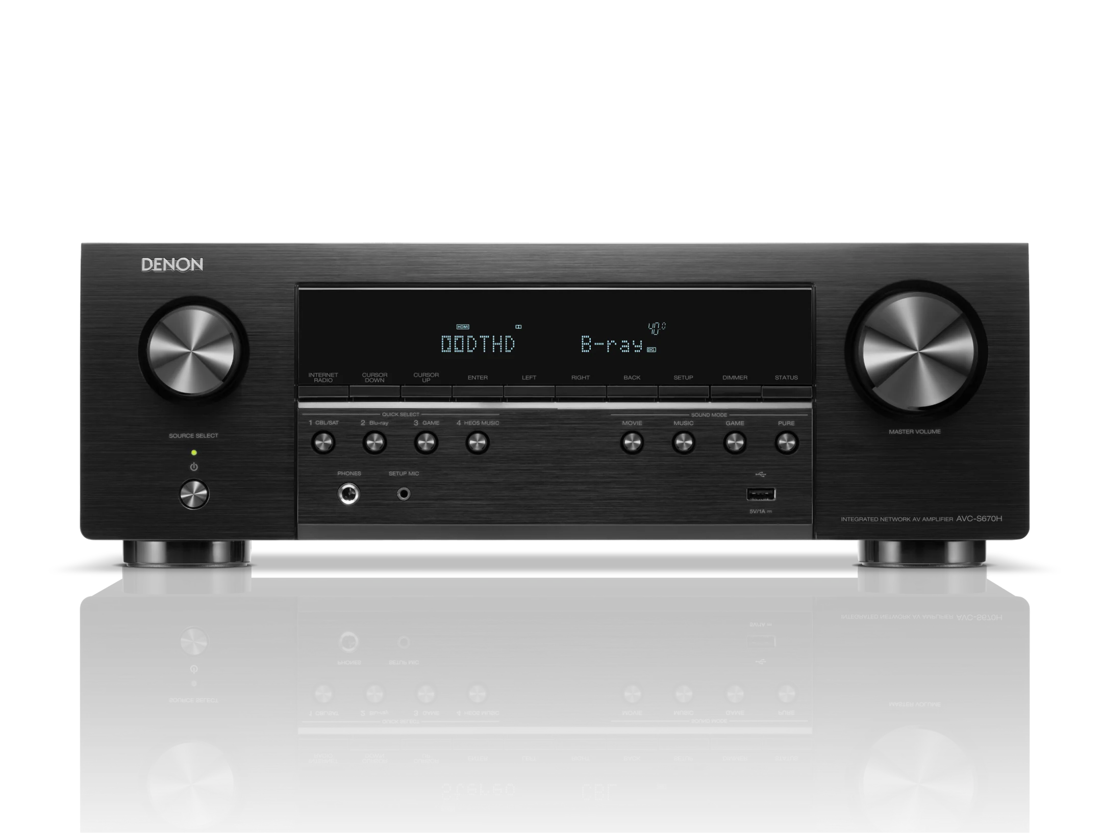 Amplificateur HC DENON AVC-S 670H Noir - Image 3