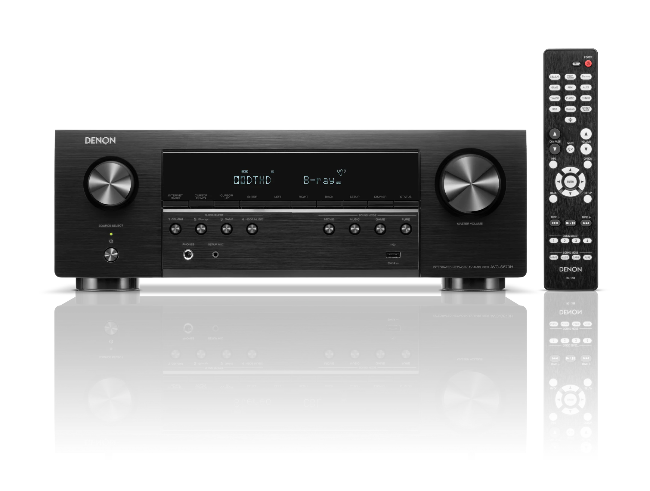 Amplificateur HC DENON AVC-S 670H Noir - Image 4