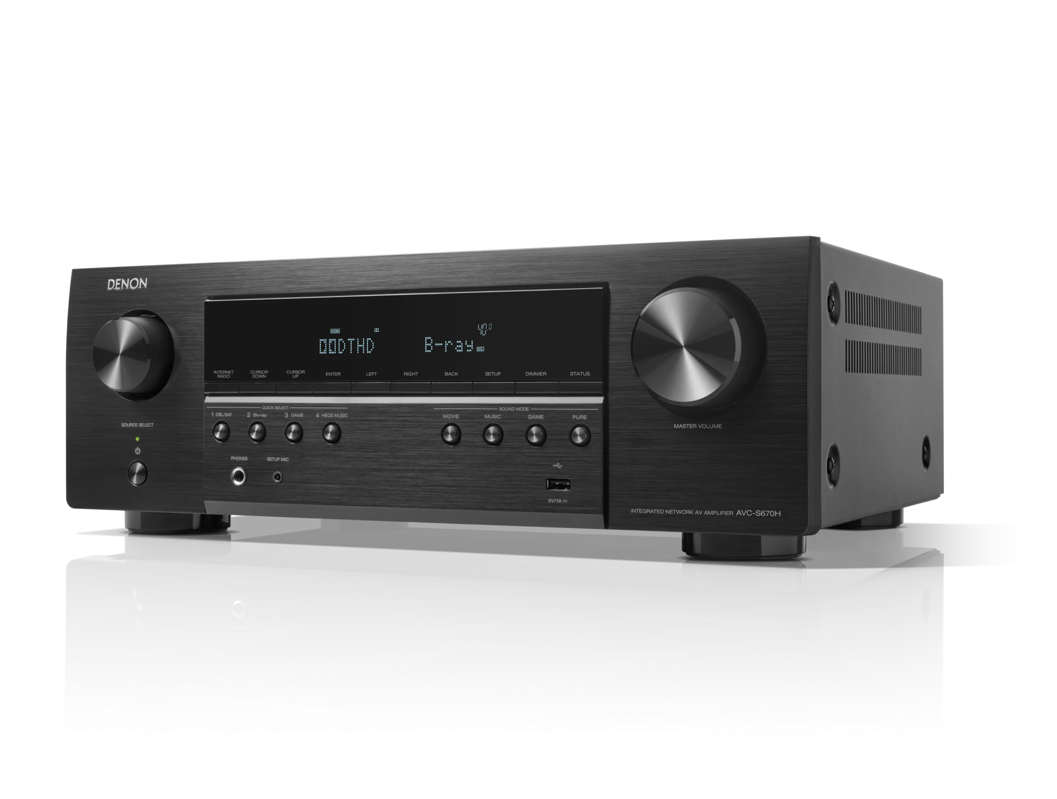 Amplificateur HC DENON AVC-S 670H Noir - Image 5